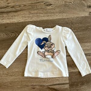 Monnalisa long sleeve t-shirt size 4